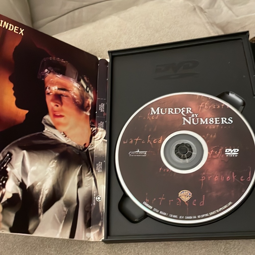 Murder By Numbers DVD - Picture 3 of 3